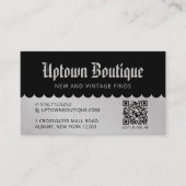 Boutique Reward QR Code Visitekaartjes (Voorkant)