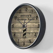 Boutique Rustique Barber Grande horloge (Angle)