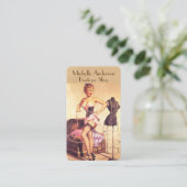 Boutique salon Mode stylist Visitekaartje (Staand voorkant)