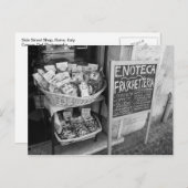 Boutique Side Street à Rome Carte postale (Devant / Derrière)