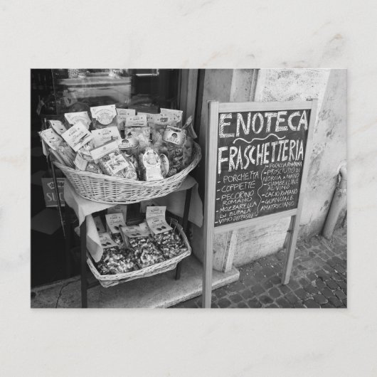 Boutique Side Street à Rome Carte postale (Devant)