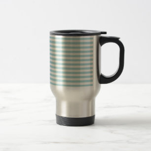 Boutique Stripes (Blue Green Aqua) - Reisbeker