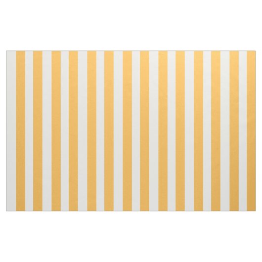 Boutique Stripes - Tissu Blanc Jaune (Fat Quarter)