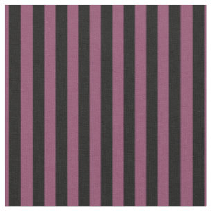 Boutique Stripes - Tissu rose noir