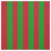 Boutique Stripes - Tissu Rouge Vert (Échantillon)