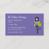 Boutique tendance Cartes de visite (Devant)