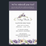 Boutique Vêtements Grand Réouverture Couverture Sé<br><div class="desc">Une collection complète et cohérente pour tous vos produits et fournitures d'entreprise. Avisez les clients de votre réouverture avec de nouvelles mesures de sécurité à l'épreuve en place. Une collection de produits pour promouvoir des lignes directrices sur la distanciation sociale.Ces produits sont parfaits pour s'assurer que les employés et les...</div>