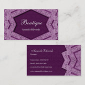 Boutique - Visitekaartje (Voorkant / Achterkant)
