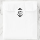 Boutique Winkel Zakelijke 30% Korting Labels (Tas)