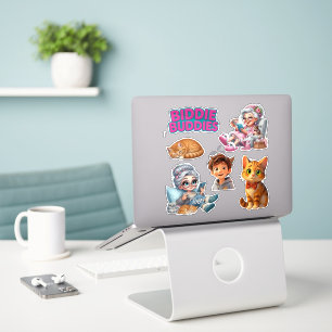 Boutiques Biddie Buddies Marque Stickers Coupe Per