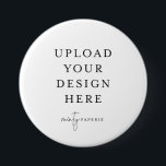 Bouton 3 pouces<br><div class="desc">Customisez la conception de votre broche à bouton dans Templett. Une fois la modification terminée,  téléchargez votre fichier dans un format JPG (n'oubliez pas d'activer l'option de fond perdu). Téléchargez votre design ici en cliquant sur le bouton bleu "Personnaliser".</div>