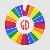BOUTON À DRAPEAU PLANIFIÉ RAYS + votre signe ou vo (devant)