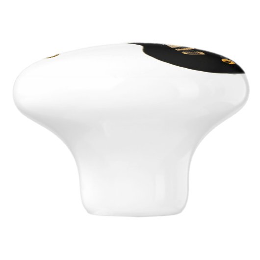 Bouton à gogo noir (Côté)