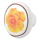 Bouton Armoire Rose circulaire (Droite)