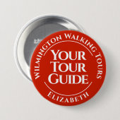 Bouton Badge du Guide de visite (Devant & derrière)