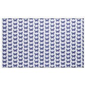 Bouton bleu tissu Poplin polyester personnalisé (Yard)