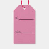 Bouton Bonbons étiquettes cadeaux (Dos)