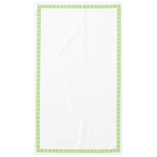 BOUTON CELTIQUE VERT 60x104 Nappe (Devant)