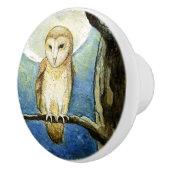Bouton céramique "Owl Moon" (Droite)