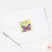 Bouton d'anniversaire heureux Sticker (Enveloppe)