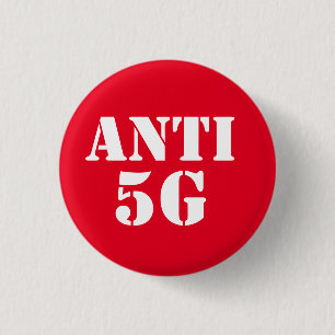 Bouton de badge rond Anti 5G