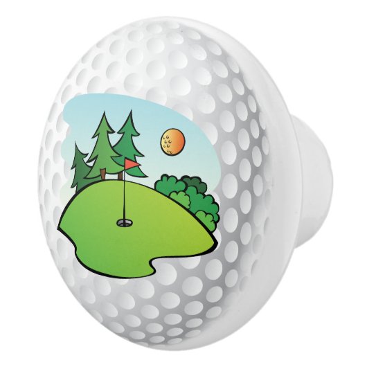 Bouton de boule de golf (Droite)