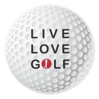 Bouton de boule de golf