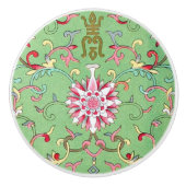 Bouton de céramique orientale (Devant)