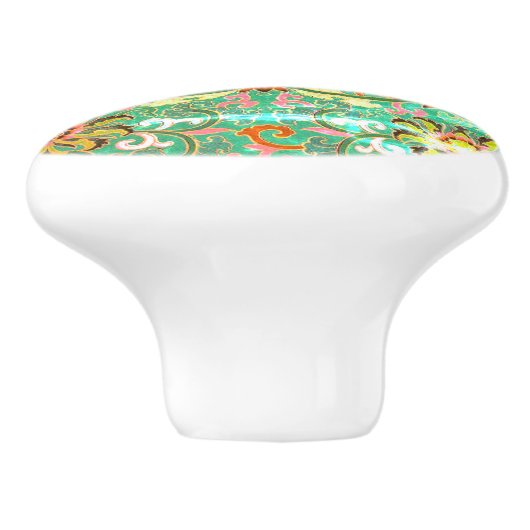 Bouton de céramique orientale (Côté)