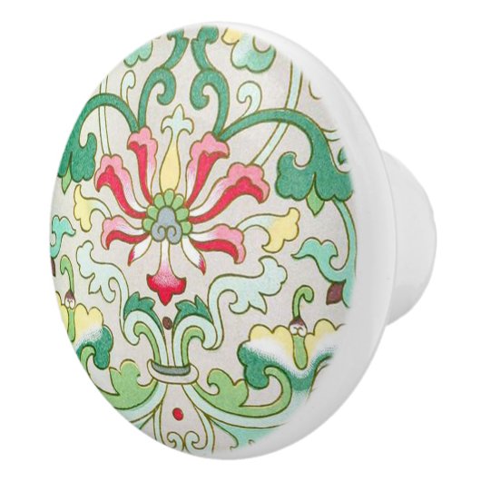 Bouton de céramique orientale (Droite)