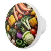 Bouton de céramique végétable personnalisé (Droite)