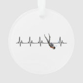 Bouton de coeur de plongée SCUBA (dos)