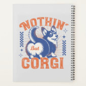 Bouton de Corgi adorable avec citation "Rien d'aut (Dos)