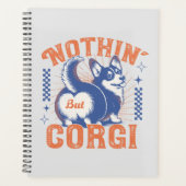 Bouton de Corgi adorable avec citation "Rien d'aut (Devant)