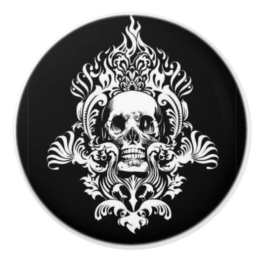 Bouton de crâne (Devant)