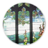 Bouton de jardin en verre souillé de Nouveau (Devant)