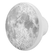 Bouton de l'armoire de l'agrafe de lune gris argen (Droite)