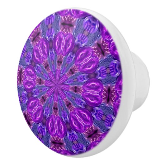 Bouton de l'armoire Grape Swirl (Droite)