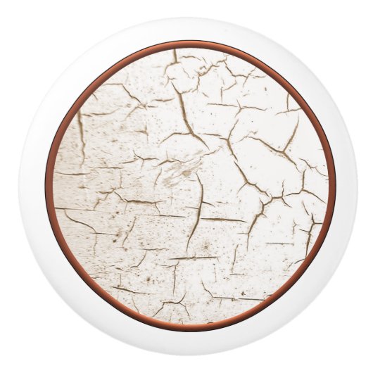 Bouton de peinture fissuré (Devant)