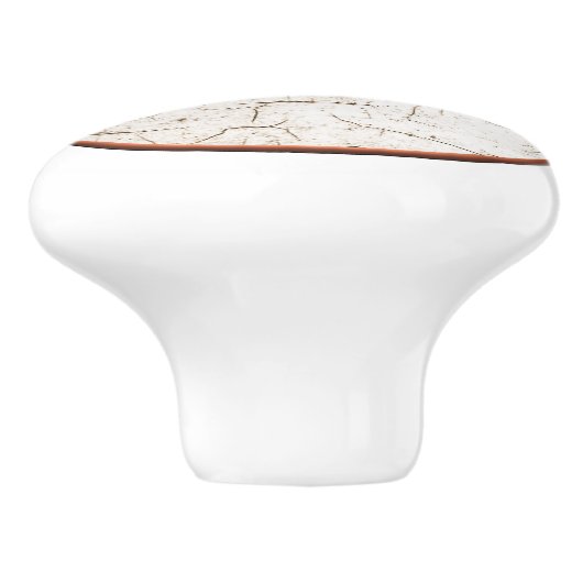 Bouton de peinture fissuré (Côté)