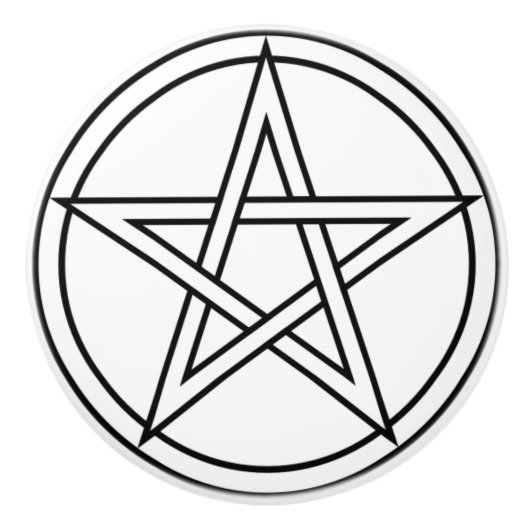 Bouton de pentagone étoilé (Devant)