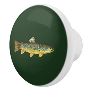 Bouton De Porte En Céramique 23 Brown