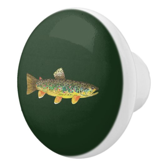 Bouton De Porte En Céramique 23 Brown (Droite)