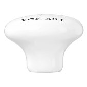 Bouton De Porte En Céramique "A" pour Ant (Côté)