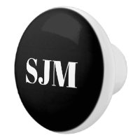 Abréviation minimaliste noir blanc Personnalisé mo