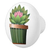 Bouton De Porte En Céramique Aéonium (Droite)