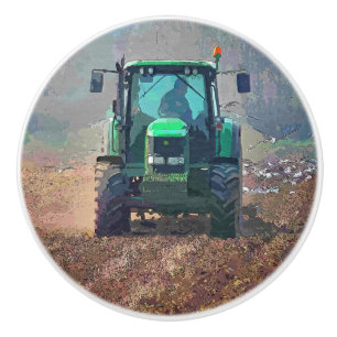 BOUTON DE PORTE EN CÉRAMIQUE AGRICULTURE