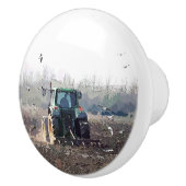 BOUTON DE PORTE EN CÉRAMIQUE AGRICULTURE (Droite)