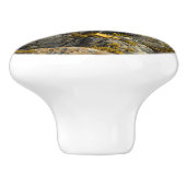 Bouton De Porte En Céramique Aigle à tête blanche (Côté)