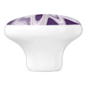 Bouton De Porte En Céramique ailes papillon (Côté)